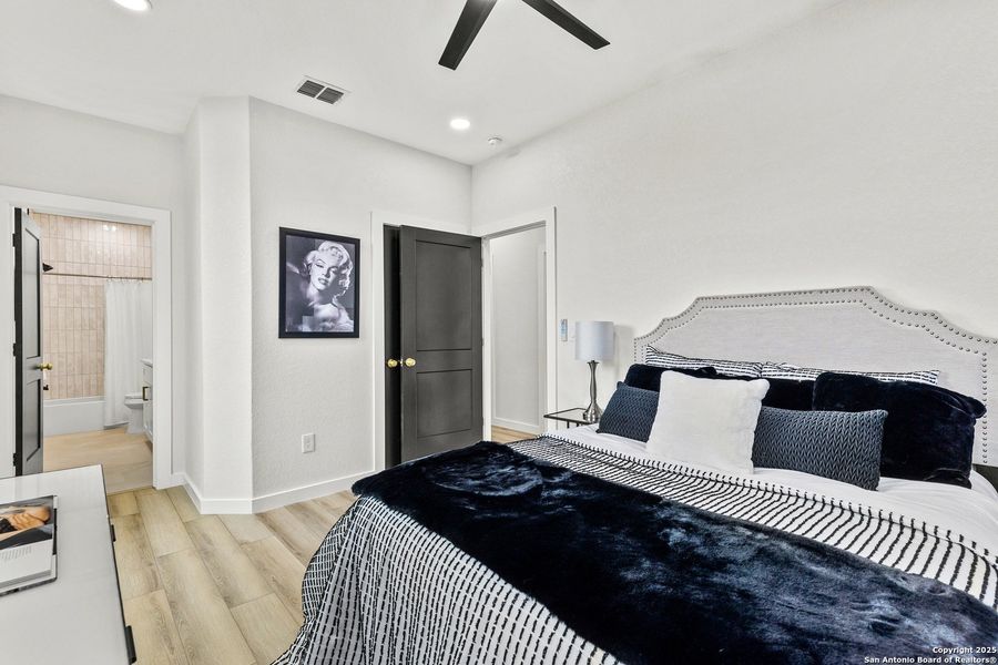 Furnished interior view inside a new home in , San Antonio (Image 7). Furnished interior view inside a new home in , San Antonio (Image 7).