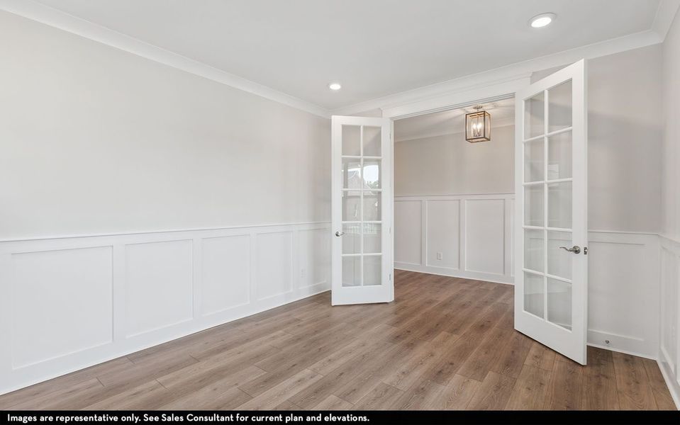 Spacious, unfurnished interior of a new home in Aden Woods, Nashville (Image 18).