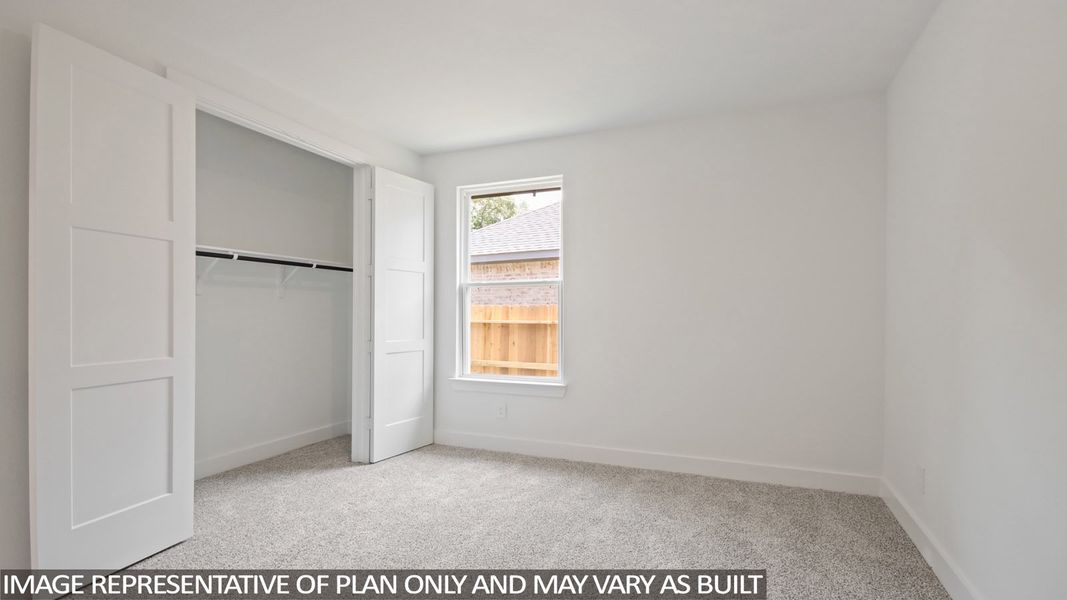 Representative unfurnished interior of a home built from the Garnet by D.R. Horton in Mill Creek Estates, Magnolia (Image 19). Representative unfurnished interior of a home built from the Garnet by D.R. Horton in Mill Creek Estates, Magnolia (Image 19).
