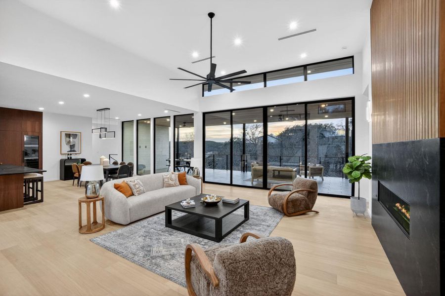 Furnished interior view inside a new home in , Austin (Image 7).
