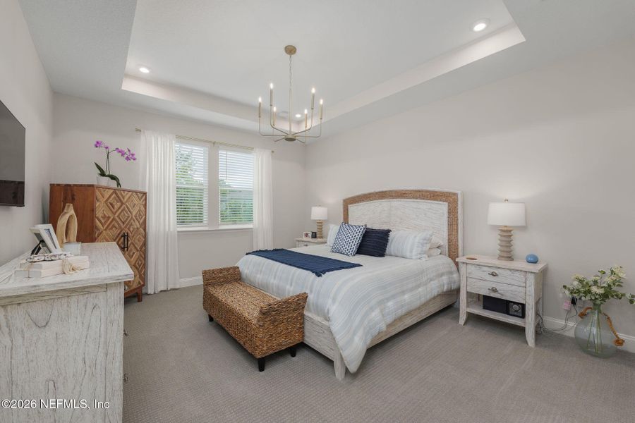 Furnished interior view inside a new home in RiverTown, St. Johns (Image 13).