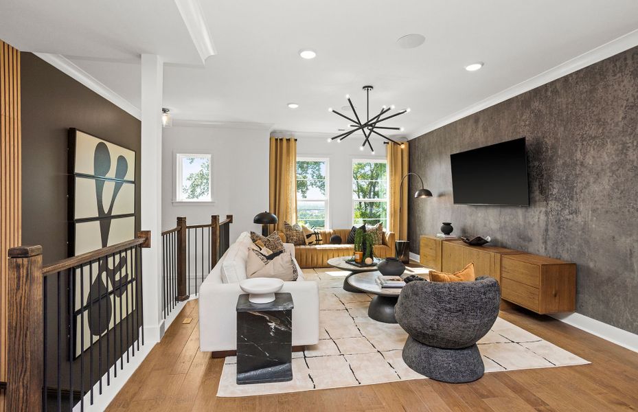 Furnished interior view inside a new home in Skyline, Nashville (Image 35).