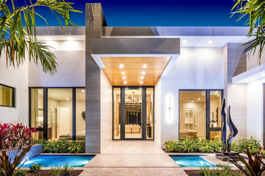 Exterior details and patio area of a home in , Palm Beach Gardens (Image 21). Exterior details and patio area of a home in , Palm Beach Gardens (Image 21).