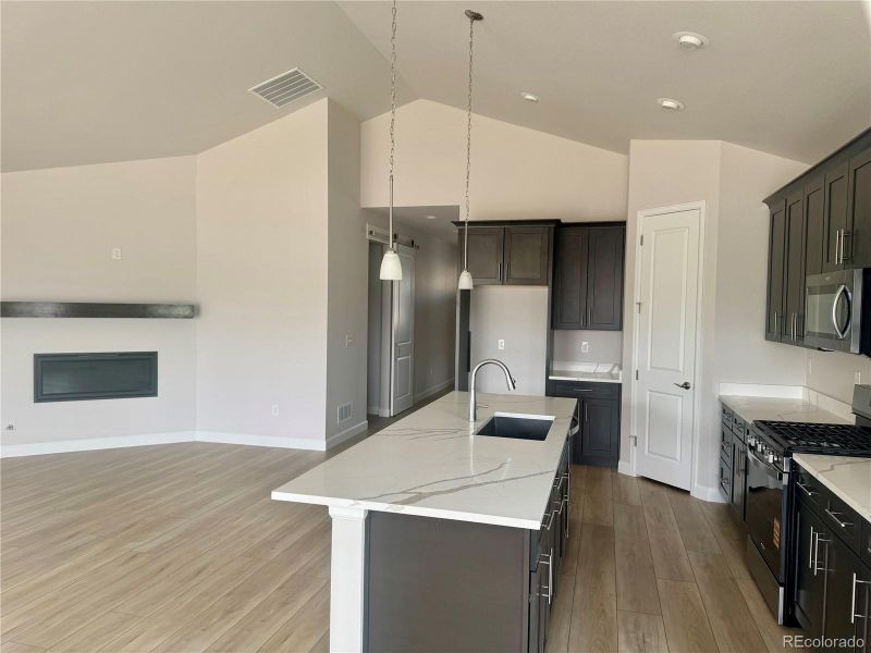Furnished interior view inside a new home in , Castle Rock (Image 5).