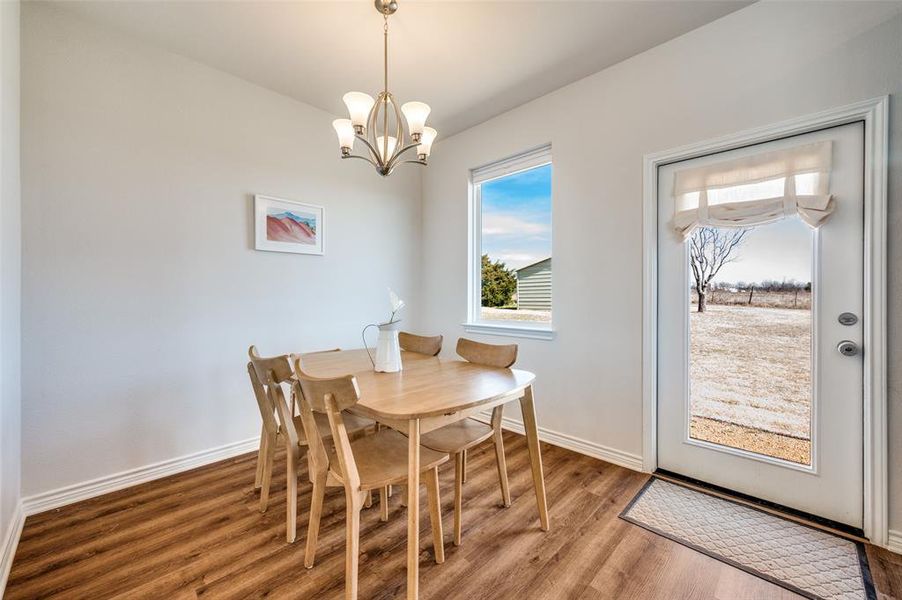 Furnished interior view inside a new home in , Gunter (Image 10).
