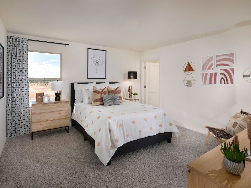 The 2380 floorplan modeled at Las Patrias at Star Valley in Tucson, AZ.