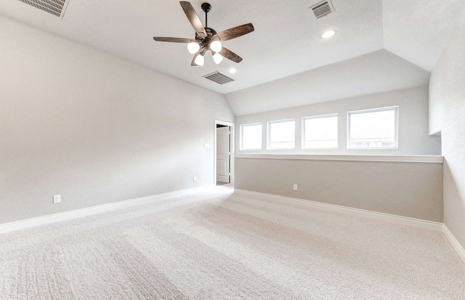 Spacious, unfurnished interior of a new home in Bridgeland 60′, Cypress (Image 33). Spacious, unfurnished interior of a new home in Bridgeland 60′, Cypress (Image 33).