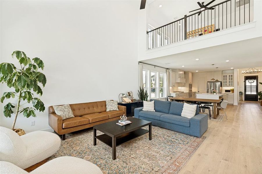 Furnished interior view inside a new home in , McKinney (Image 14). Furnished interior view inside a new home in , McKinney (Image 14).