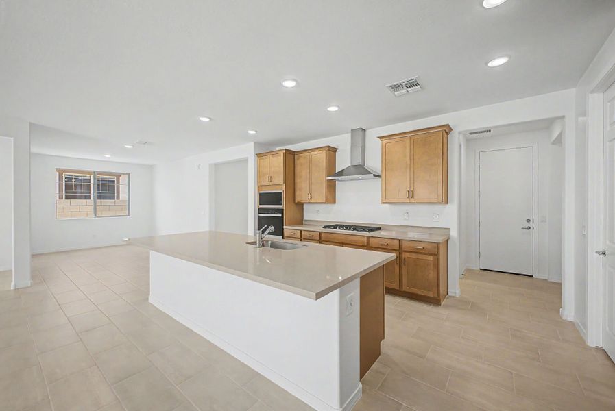 Furnished interior view inside a new home in Las Ventanas, Goodyear (Image 3).
