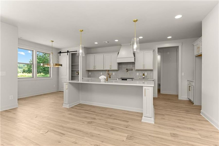 Furnished interior view inside a new home in , Madison (Image 19).
