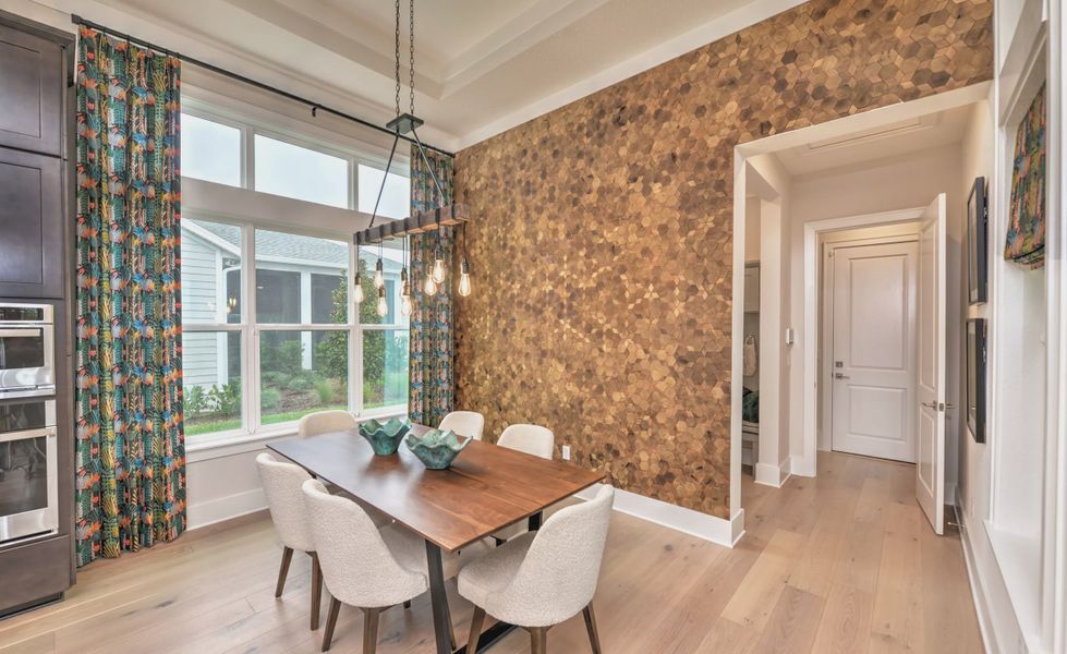 Furnished interior view inside a new home in Seven Pines, Jacksonville (Image 10).