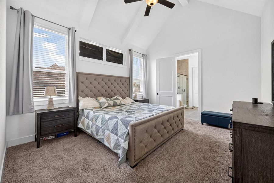 Furnished interior view inside a new home in , Iowa Colony (Image 18).