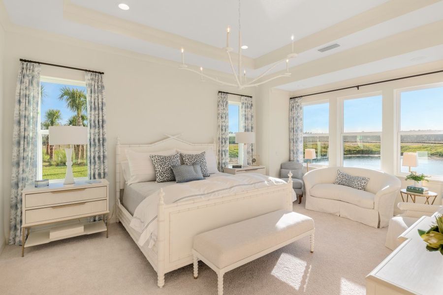 Representative furnished interior of a home built from the Ortega by Riverside Homes in Hidden Creek at SilverLeaf, St. Augustine (Image 21). Representative furnished interior of a home built from the Ortega by Riverside Homes in Hidden Creek at SilverLeaf, St. Augustine (Image 21).