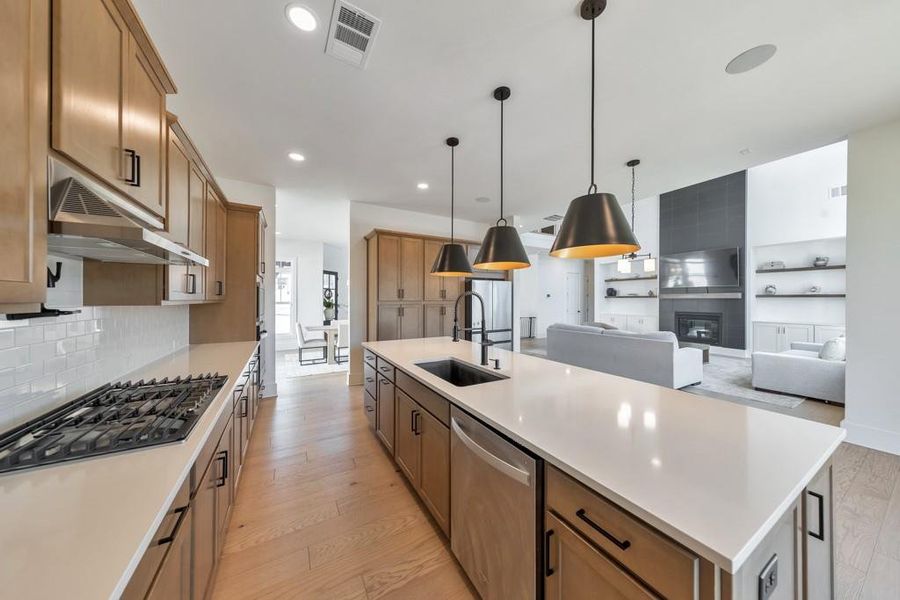 Furnished interior view inside a new home in , Woodstock (Image 8).