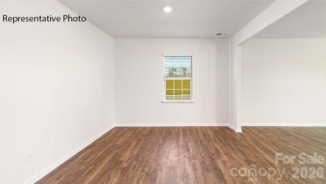 Spacious, unfurnished interior of a new home in Wallace Springs, Statesville (Image 16).