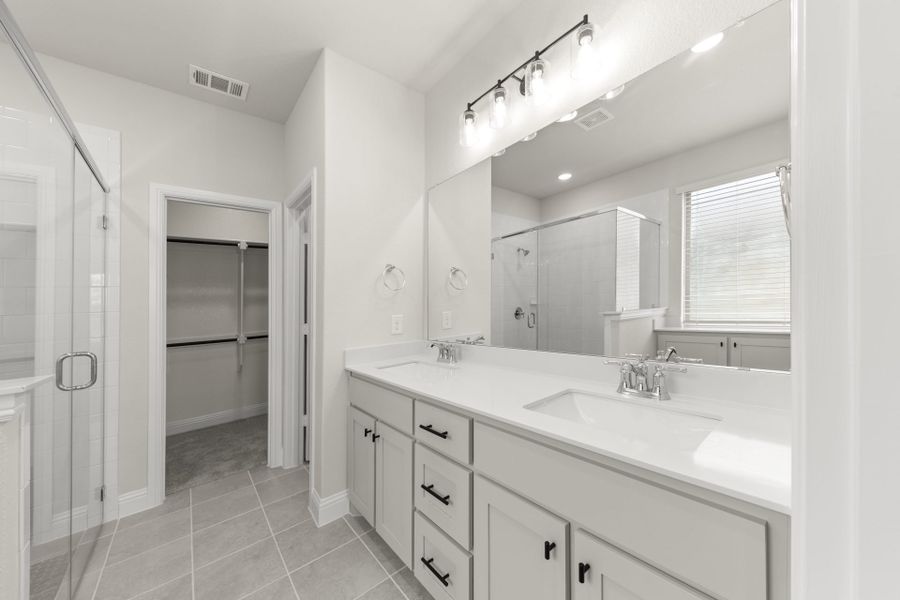 Furnished interior view inside a new home in La Terra at Uptown Celina, Celina (Image 12).