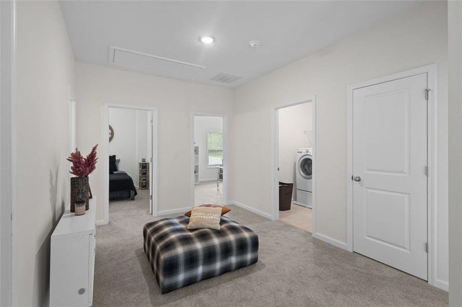 Furnished interior view inside a new home in Jefferson Hills, Jefferson (Image 27).
