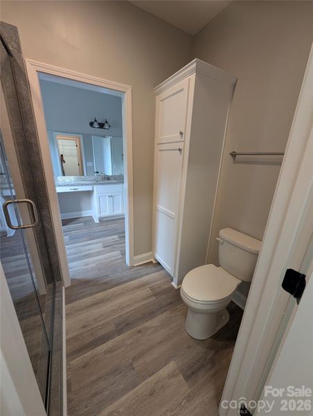 Master Bath Linen Cabinet