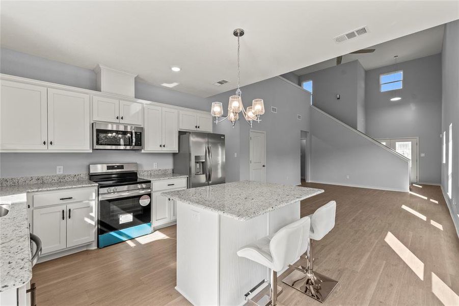 Furnished interior view inside a new home in , Tool (Image 5).