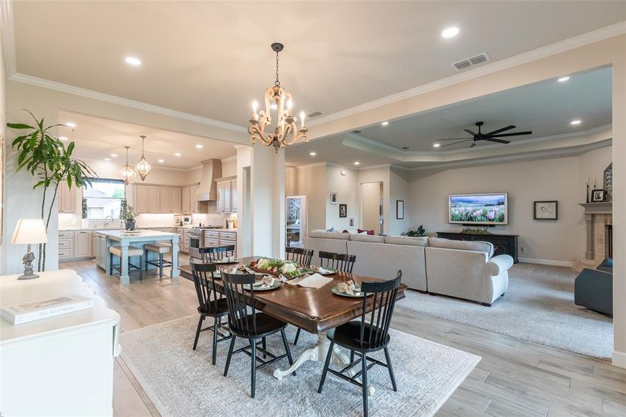 Furnished interior view inside a new home in , Clyde (Image 12).