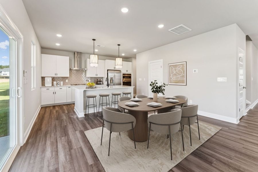 Representative furnished interior of a home built from the The Kershaw by Stanley Martin Homes in Williams Grove, Apex (Image 11).