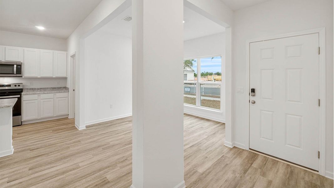 Representative furnished interior of a home built from the Mason by D.R. Horton in Owl's Head East, Freeport (Image 7). Representative furnished interior of a home built from the Mason by D.R. Horton in Owl's Head East, Freeport (Image 7).