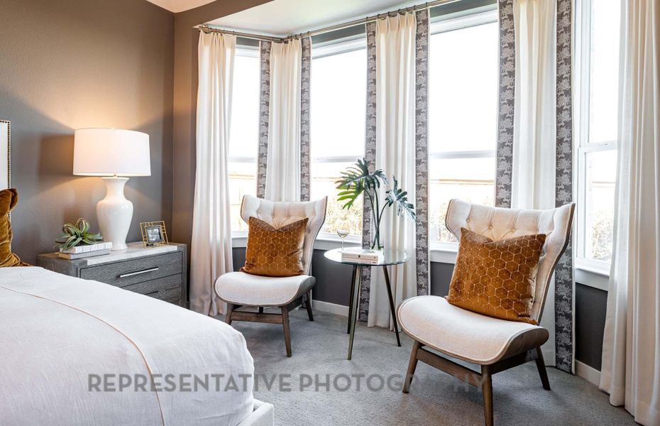 Furnished interior view inside a new home in Pomona, Manvel (Image 29). Furnished interior view inside a new home in Pomona, Manvel (Image 29).