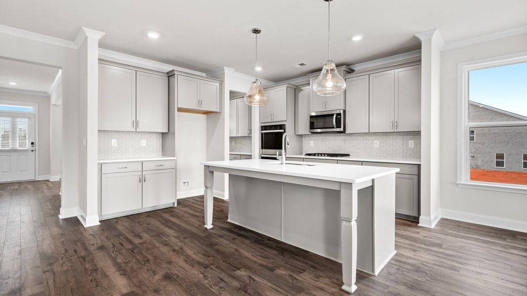 Furnished interior view inside a new home in Westland, Bogart (Image 6).