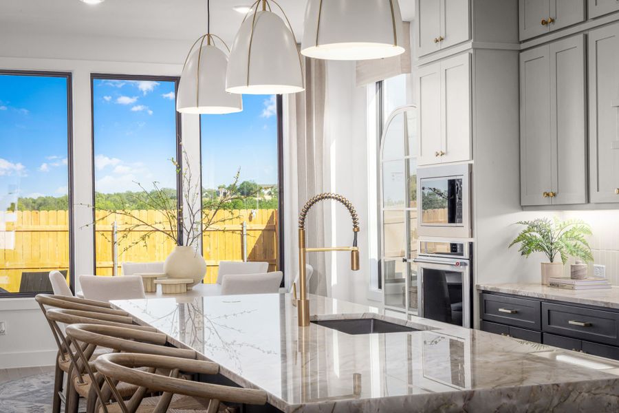 Representative furnished interior of a home built from the Gillett by Pulte Homes in Kuempel Farms, Pflugerville (Image 37).