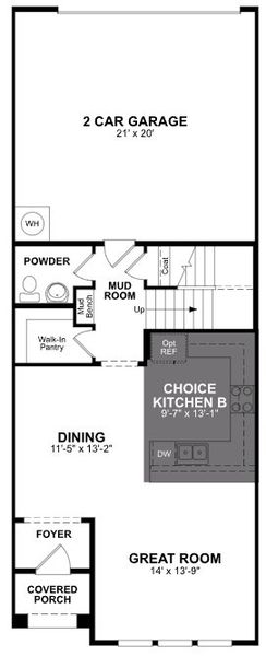 2D floor plan layout of this home in Waterbend, Euless, TX (Image 2). 2D floor plan layout of this home in Waterbend, Euless, TX (Image 2).