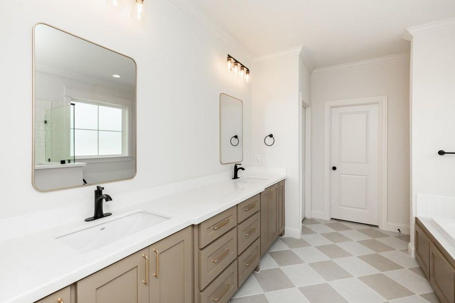 Furnished interior view inside a new home in , Beaumont (Image 7).