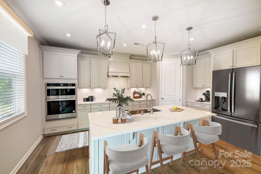 Furnished interior view inside a new home in Roseshire Chase, Huntersville (Image 12). Furnished interior view inside a new home in Roseshire Chase, Huntersville (Image 12).