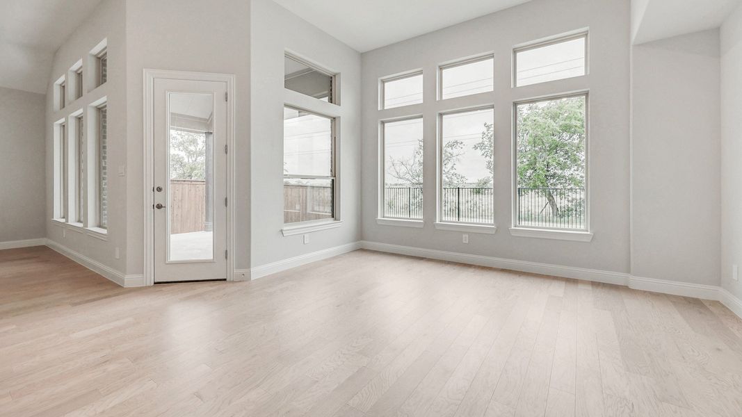 Representative furnished interior of a home built from the Tulane by Brightland Homes in Katy Lakes, Katy (Image 8).
