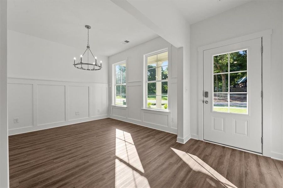 Spacious, unfurnished interior of a new home in Ellington Farms, Statham (Image 20). Spacious, unfurnished interior of a new home in Ellington Farms, Statham (Image 20).