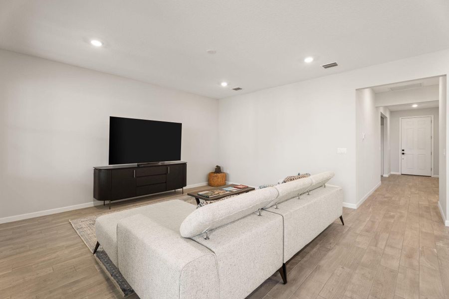 Furnished interior view inside a new home in Veranda Gardens, Port St. Lucie (Image 7).