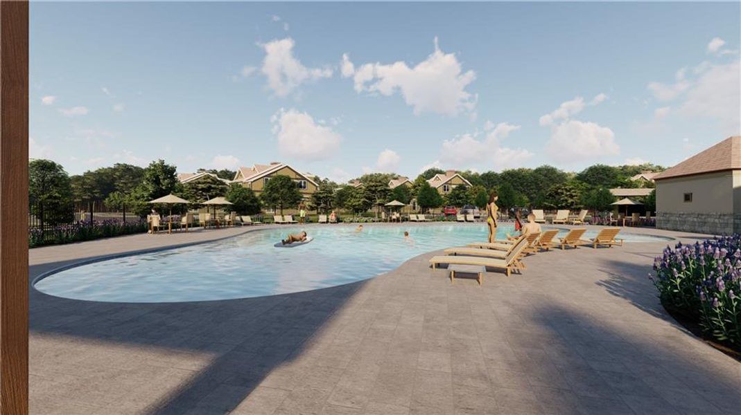 Community amenities in Towson Village, Peachtree City (Image 9).