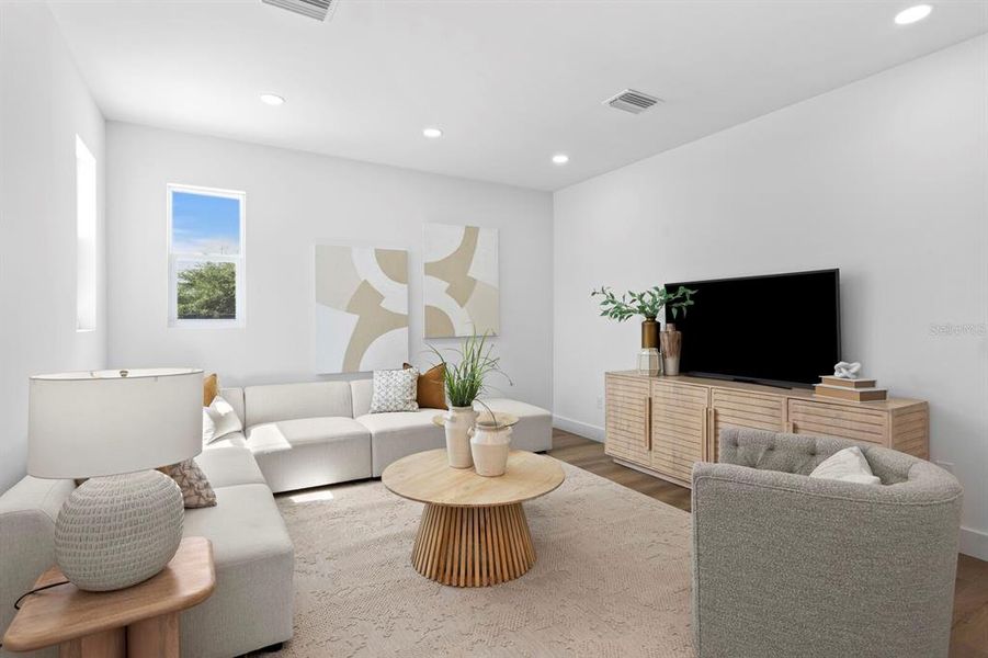 Furnished interior view inside a new home in , Lutz (Image 33).