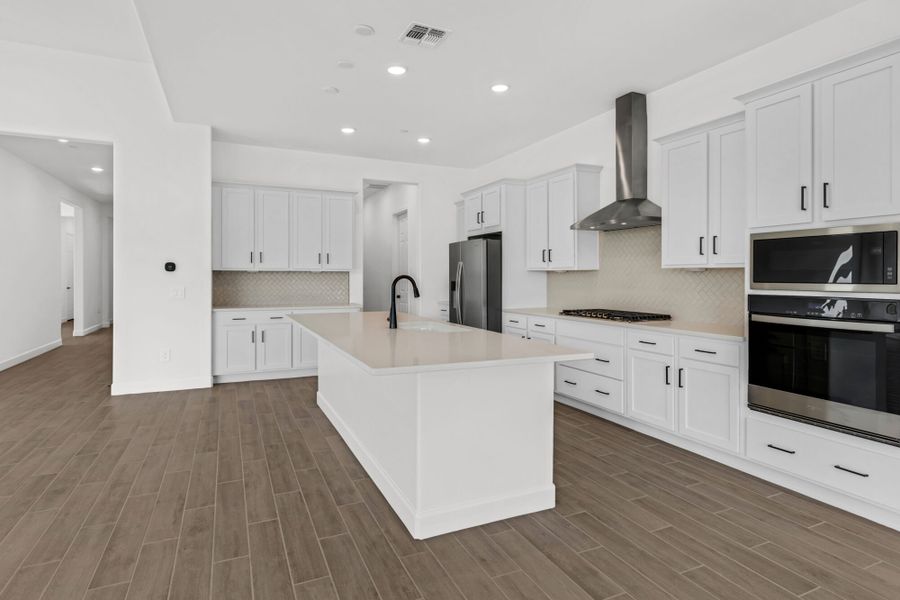 Furnished interior view inside a new home in Saguaro Reserve II, Marana (Image 8).