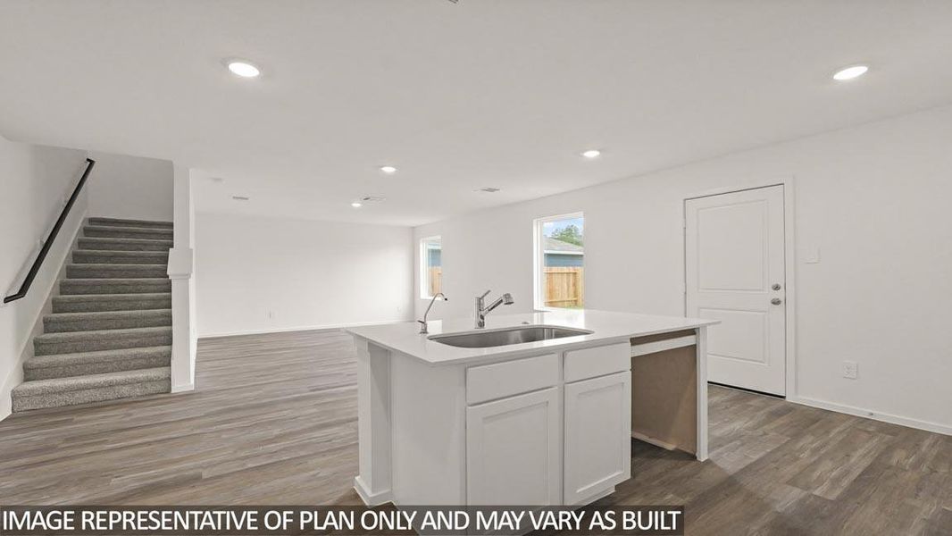 Furnished interior view inside a new home in Presswoods, Splendora (Image 3).