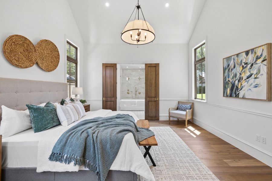 Furnished interior view inside a new home in , Austin (Image 9).