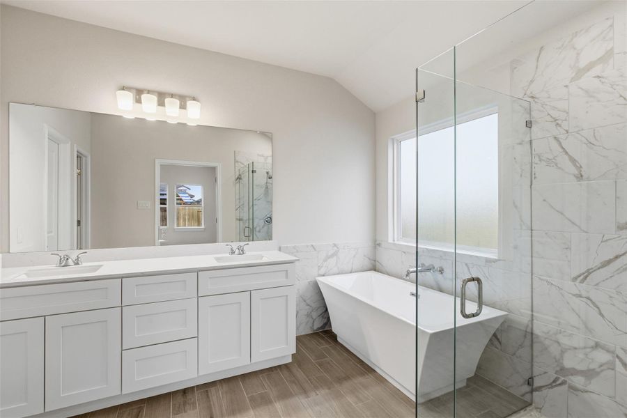 Furnished interior view inside a new home in Butler Farms, Liberty Hill (Image 10).