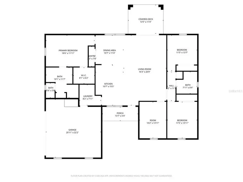2D floor plan layout of this home in , Dunnellon, FL (Image 4). 2D floor plan layout of this home in , Dunnellon, FL (Image 4).