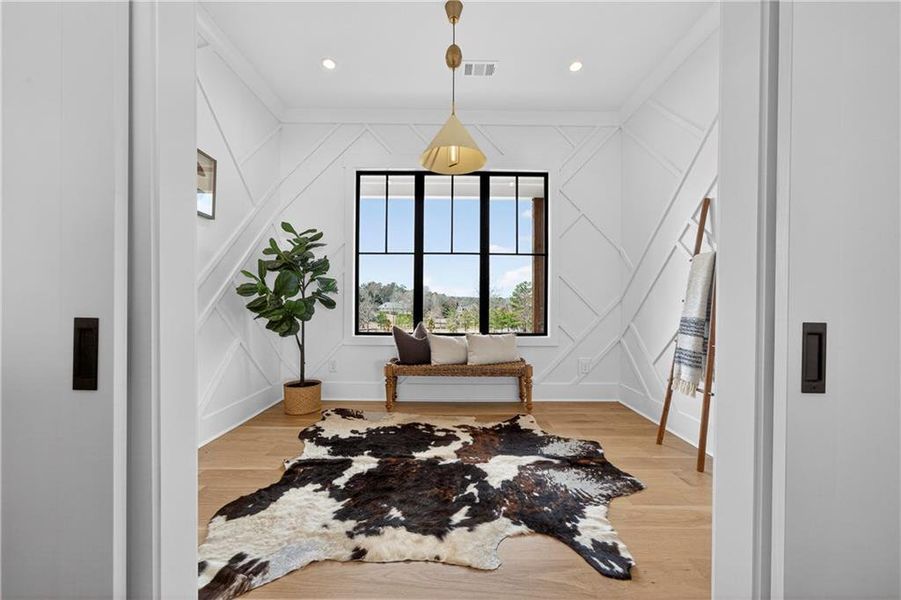 Furnished interior view inside a new home in , White Plains (Image 57).