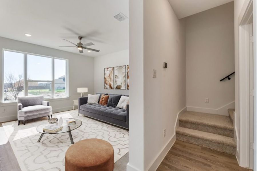 Furnished interior view inside a new home in Talia, Mesquite (Image 15).