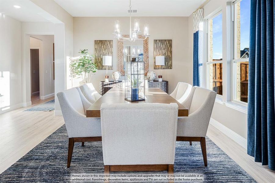 Furnished interior view inside a new home in Sutton Fields, Celina (Image 25).