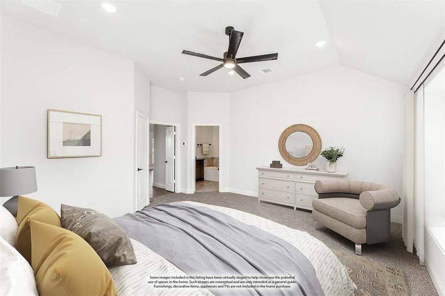 Furnished interior view inside a new home in Maplewood, Glenn Heights (Image 7).