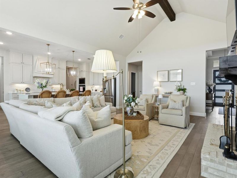 Furnished interior view inside a new home in , New Fairview (Image 38).
