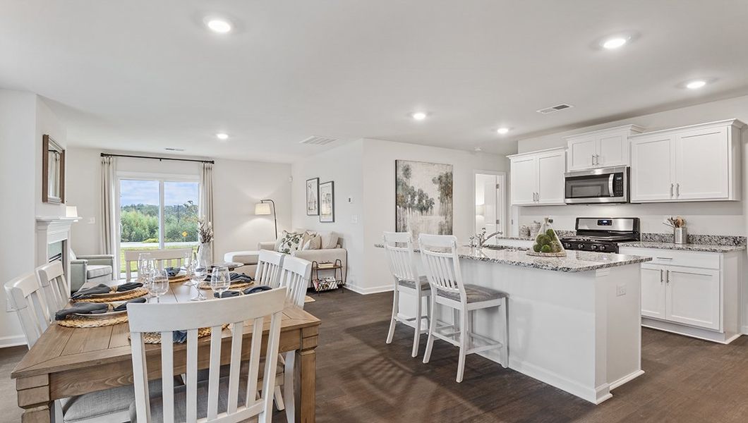 Furnished interior view inside a new home in Willow Mill, Thomasville (Image 5).