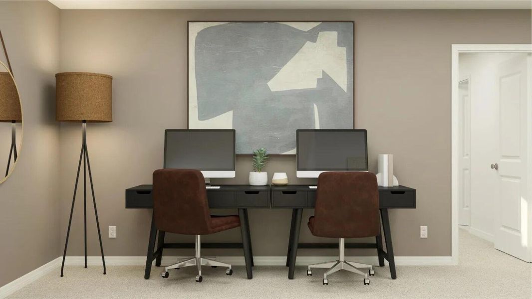 Furnished interior view inside a new home in Brystol at Wylder: The Arbor Collection, Port St. Lucie (Image 3).