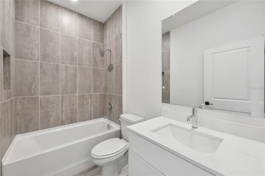 Furnished interior view inside a new home in , Dunnellon (Image 3).